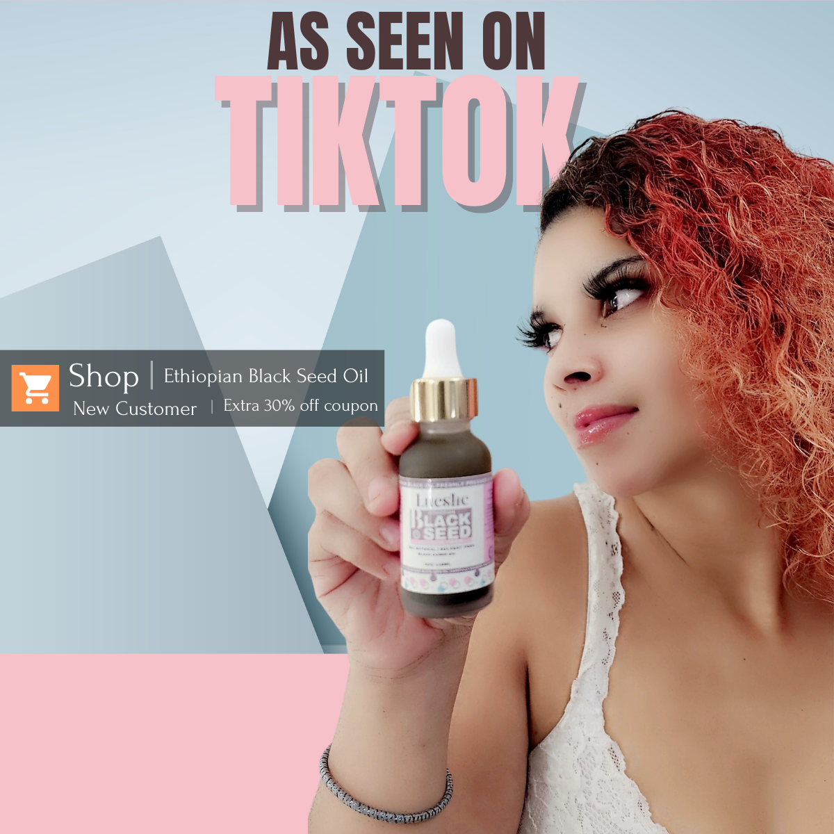 Ethiopian Black Seed Oil Ethiopian Black Seed Oil liquid dietary supplement is cold-pressed and has added vitamins.