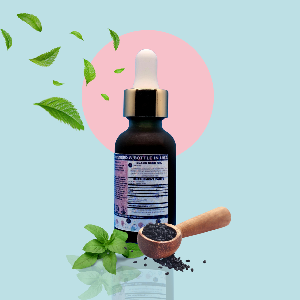 Lucshe Black Seed Oil It may benefit skin, nail, and hair health, help reduce inflammation, and aid in weight loss*